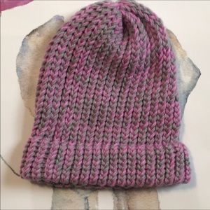 Pink & Grey Teens-Medium Size Adults hat